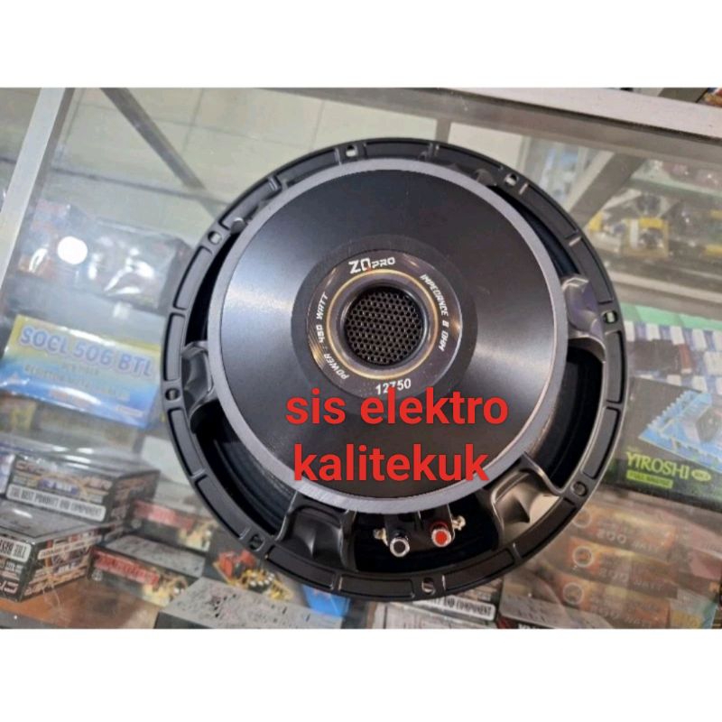 Speaker 12 Inch ZQ PRO 12750 NEW