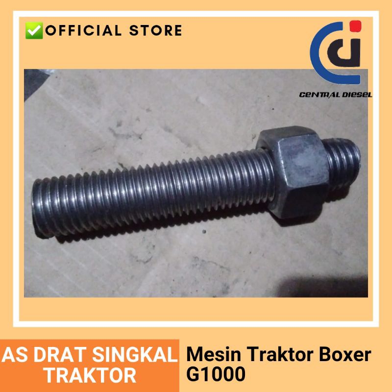 As Drat Singkal Traktor Mesin Traktor Boxer G1000 SAICHI