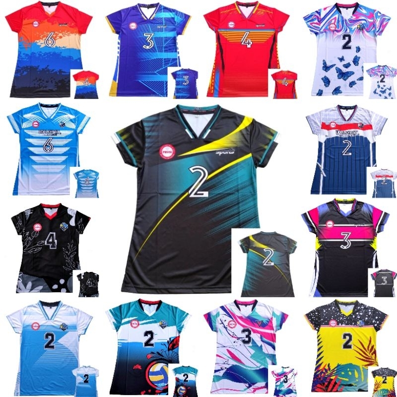 JERSEY VOLLY FULL PRINTING WANITA KAOS VOLI CEWEK VOLLEY BALL