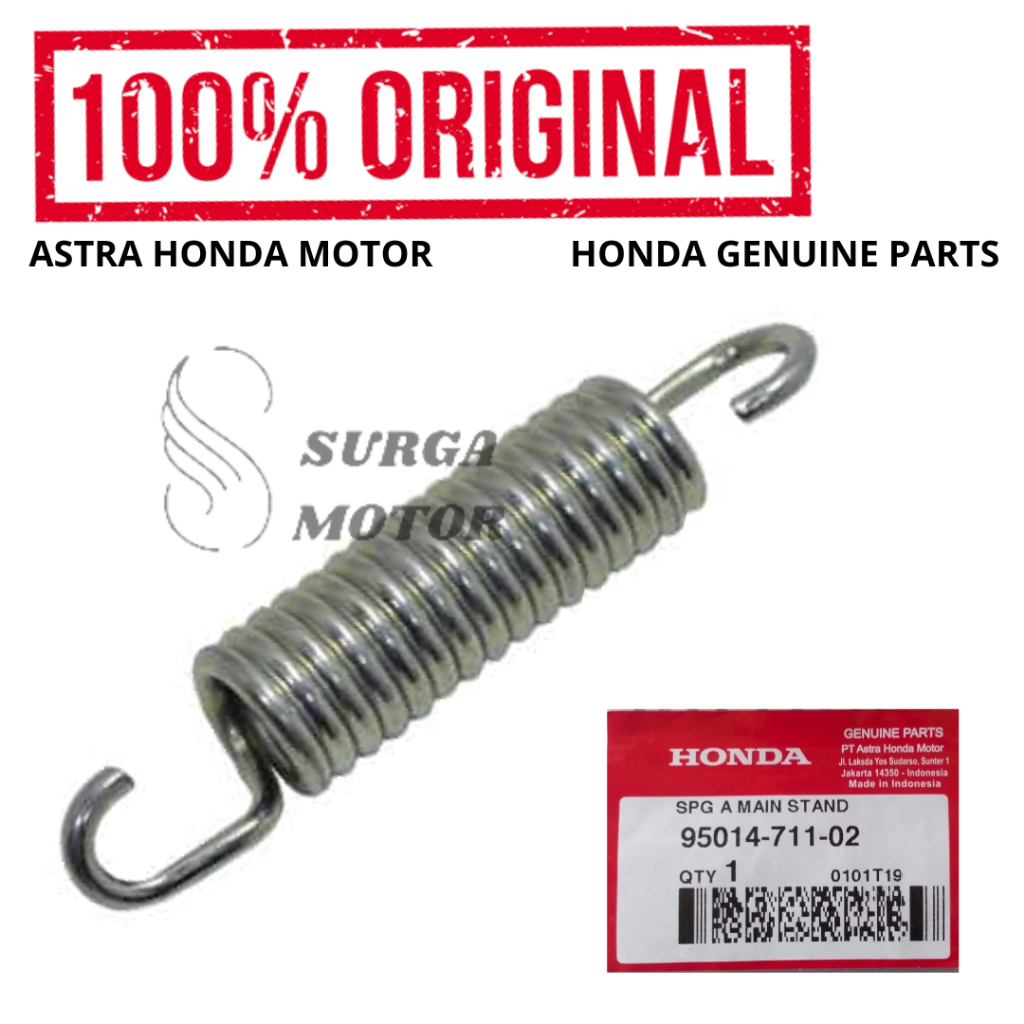 Per Spring Standar Tengah Jagrak 2 Supra X 125 Revo 110 Blade Kirana Kharisma Original Honda AHM 950
