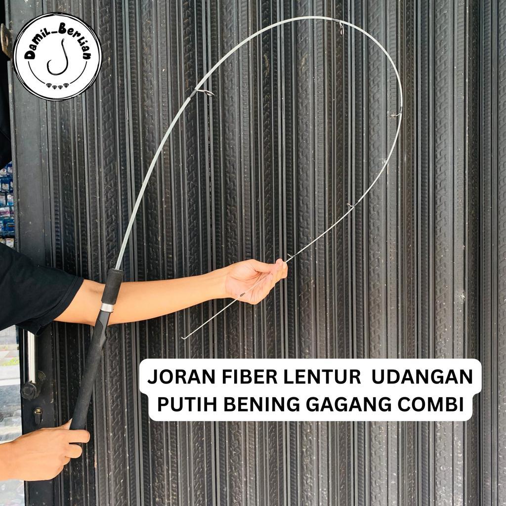 JORAN FIBER LENTUR UDANGAN PUTIH BENING GAGANG COMBI GROSIR DAMIL_BERLIAN
