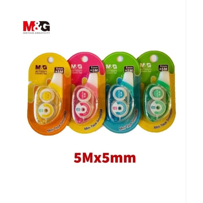 

M&G Mini Pet Correction Tape ACT52571 5mx5mm 1pc