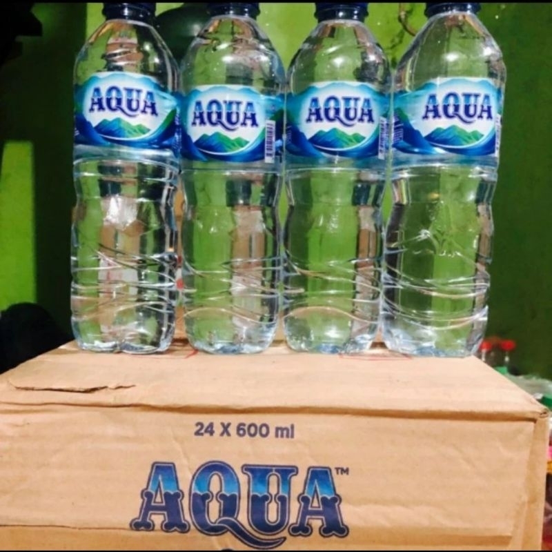 

Botol aqua bekas utuh (50pc) beli 1 gratis 1