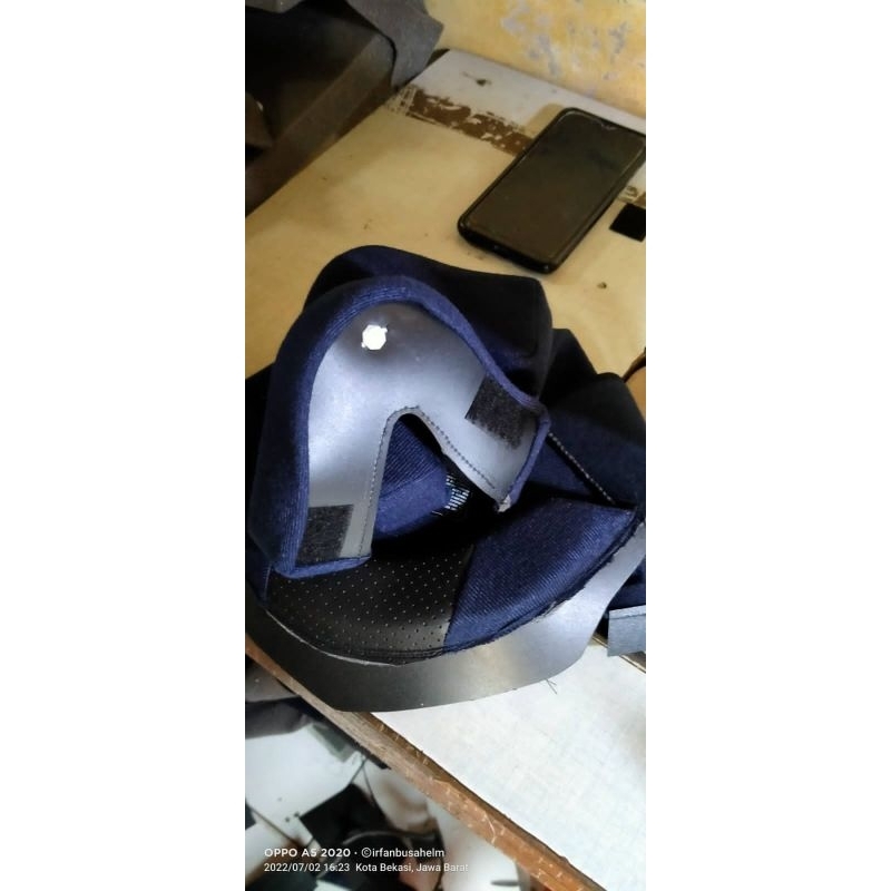 ink metro full set busa warna biru