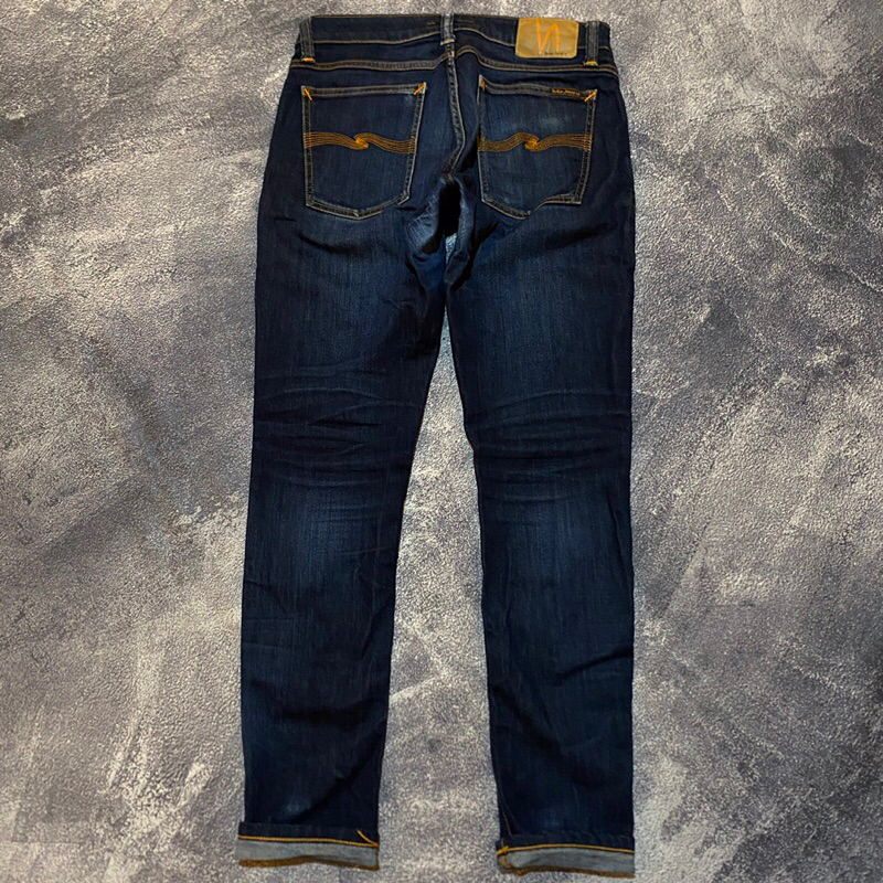 ⚡️”Nudie Jeans Skinny Lin Dry Deep Orange“⚡️