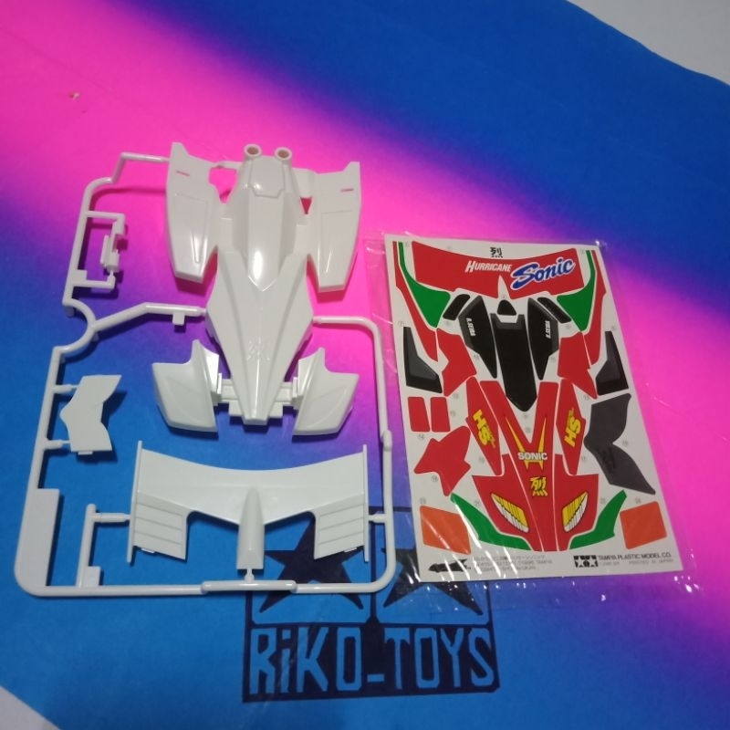 Body Tamiya Hurricane Sonic (tz chassis) rare