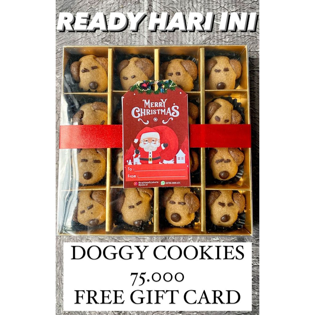 

Doggy Cookies Hampers Natal / Christmas Edition - READY SETIAP HARI