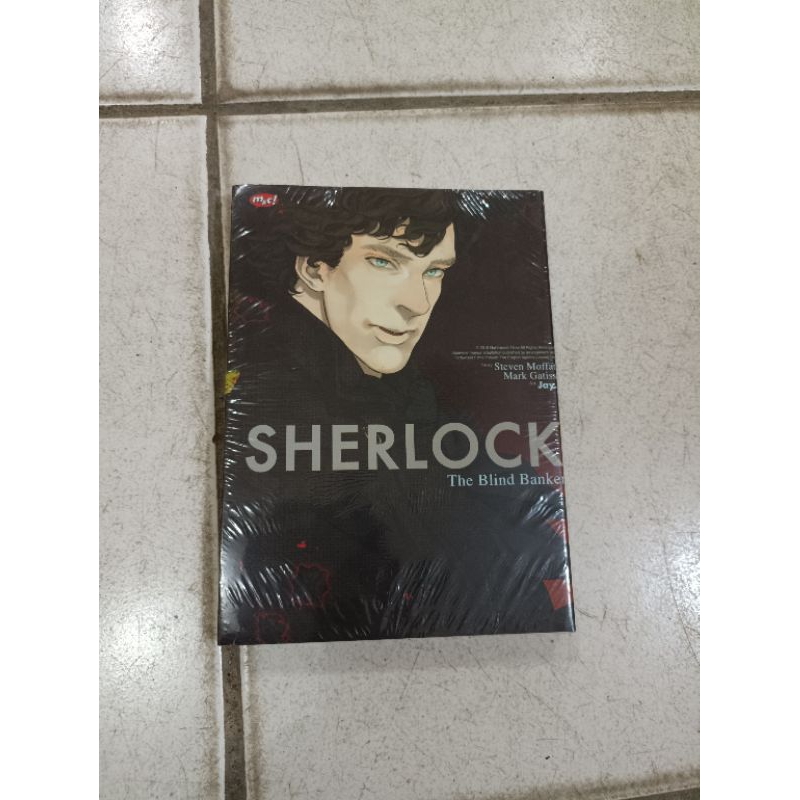 Komik Sherlock the blind banker segel / komik Sherlock Holmes the blind banker segel