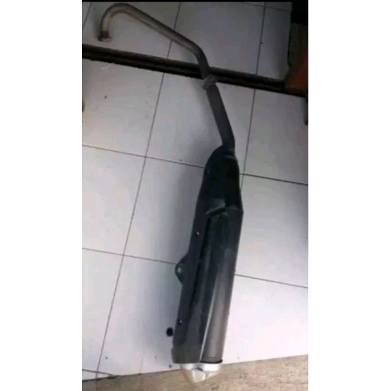 knalpot Vixion new original copotan