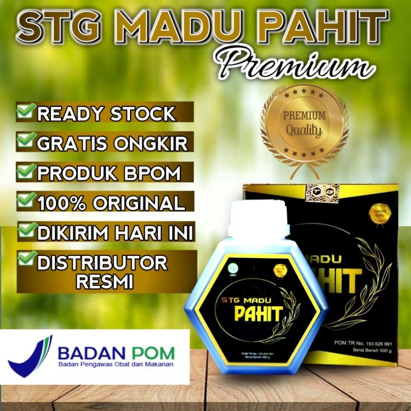 MADU HITAM PAHIT STG MADU PAHIT HERBAL LAMBUNG