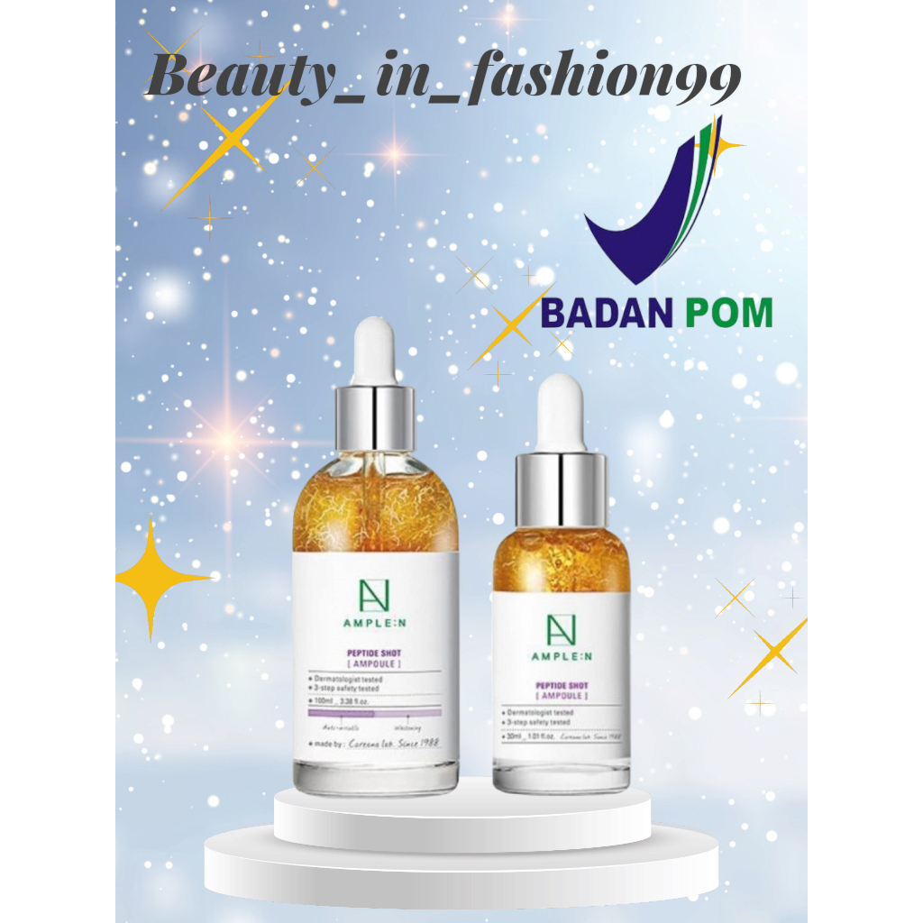 (BPOM) AMPLE:N/AMPLEN Peptide Shot Ampoule 30 ml