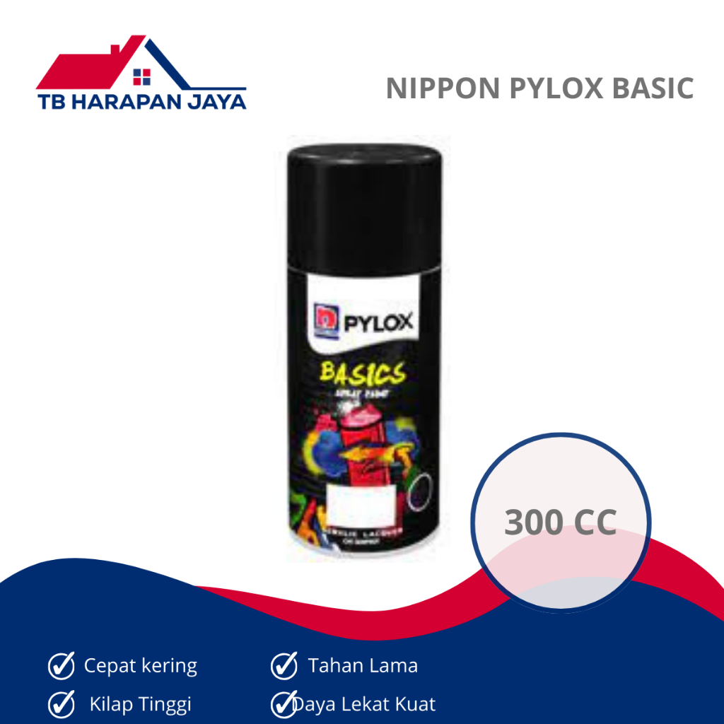 Spray Paint Pylox Basics / Cat Semprot Nippon Paint Pylox Basics