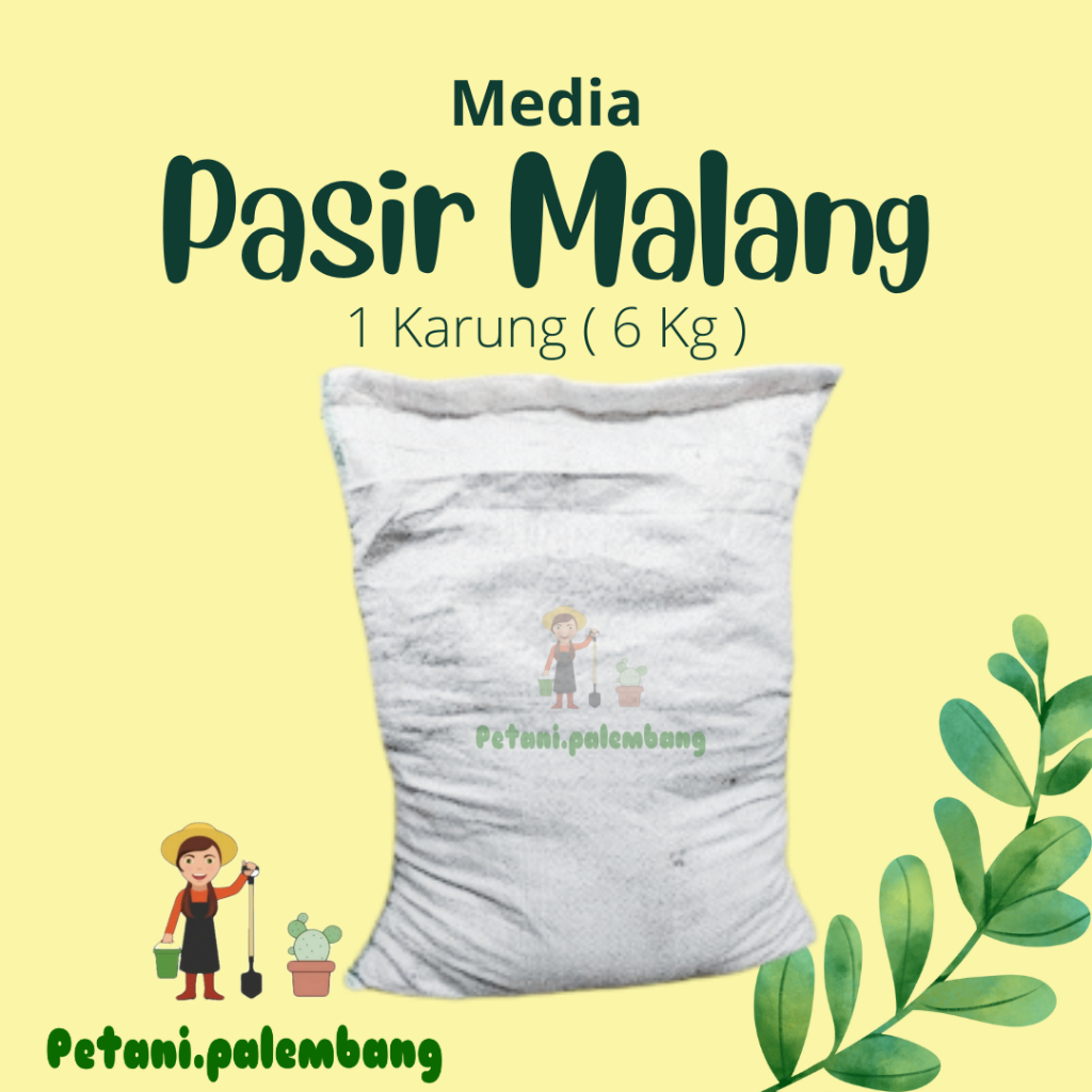 Pasir Malang 1 karung 6 kg