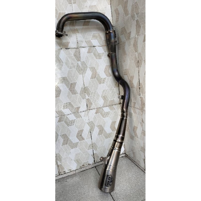 knalpot R 9 GP series titanium original ninja fi