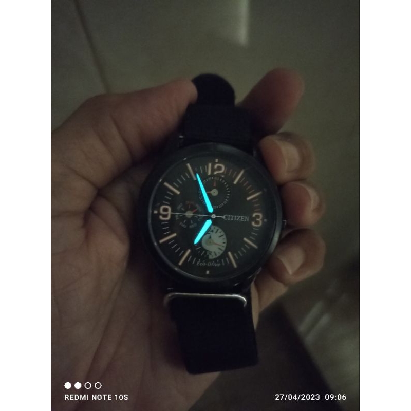 Citizen Ecodrive dengan NATO strap