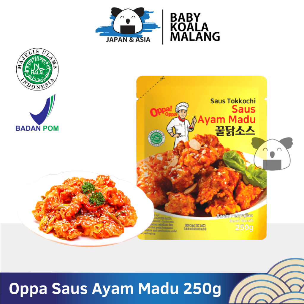 

OPPA Saus Ayam Goreng Madu Halal 250g I Saus Korea