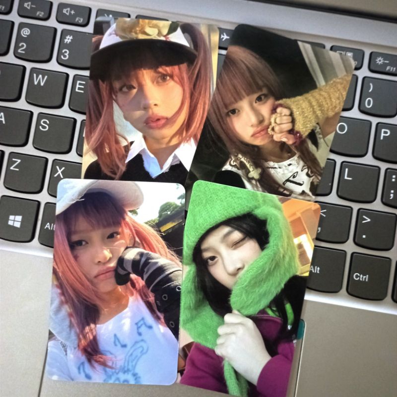 PHOTOCARD HANNI ANIME HANNI KUPLUK WEVERSE OMG