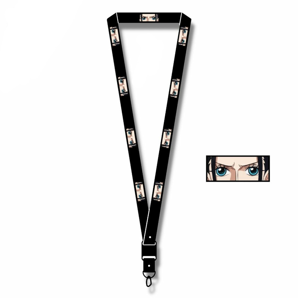 

Lanyard ONE PIECE ANIME CHARACTER NICO ID Card ANIME CUTE TALI LANYARD GANTUNGAN ID CARD NAME TAG HP / HANDPHONE BEST SELLER COD