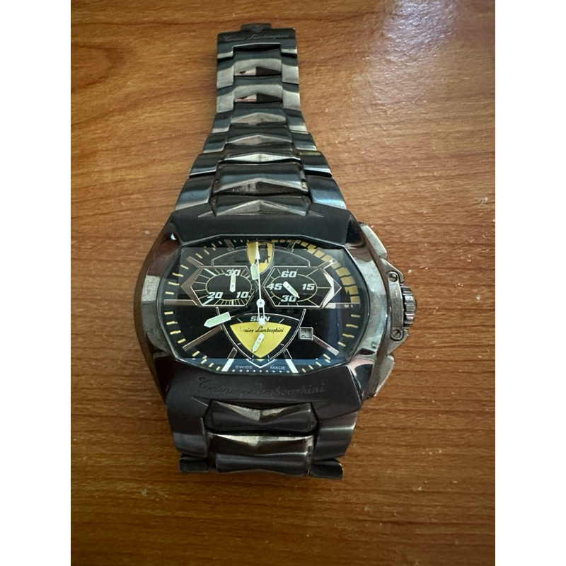 Preloved Jam Tangan Pria Torino Lamborghini Stainless Steel