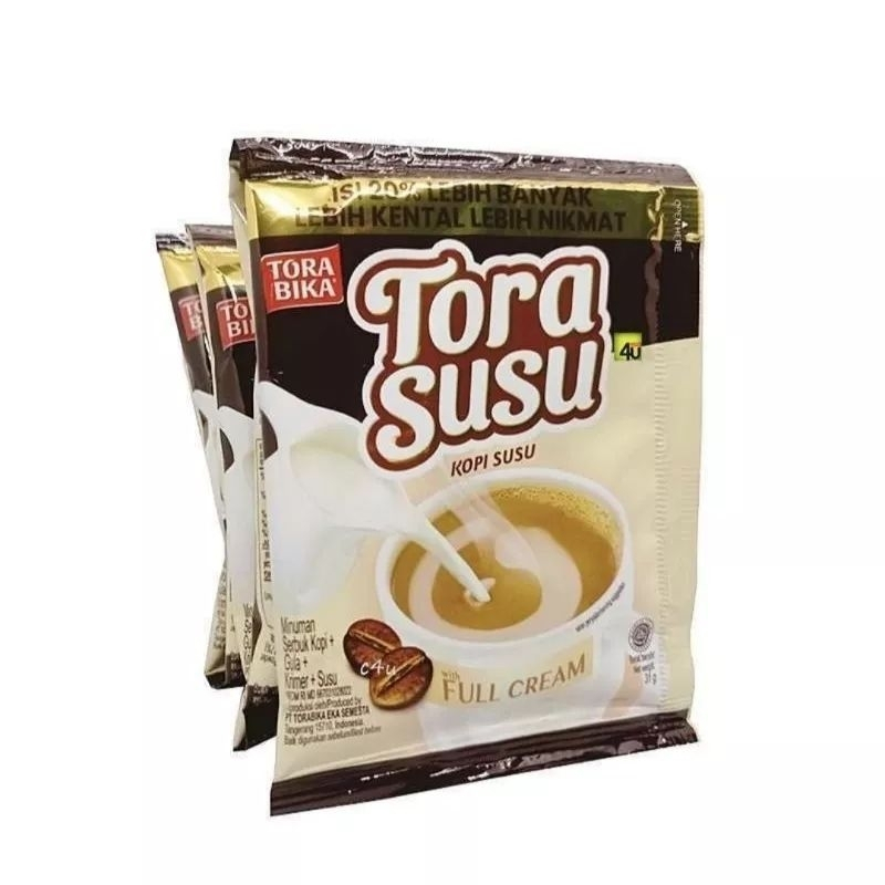 

(TS) TORA SUSU Torabika Kopi Susu Renceng isi 10 sachet