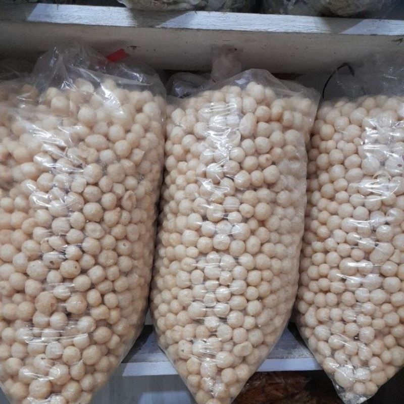 

endog lewo asin gurih 1 kg / emplod asin / cimol kering