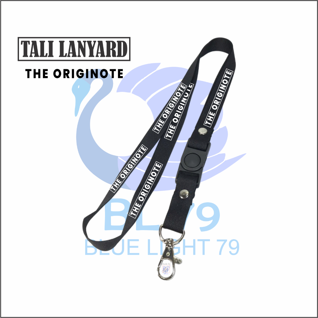 

TALI LANYARD THE ORIGINOTE LOGO - TALI ID CARD GANTUNGAN KUNCI GANTUNGAN FLASHDISK GANTUNGAN NAMETAG TALI LANYARD BEST SELLER COD