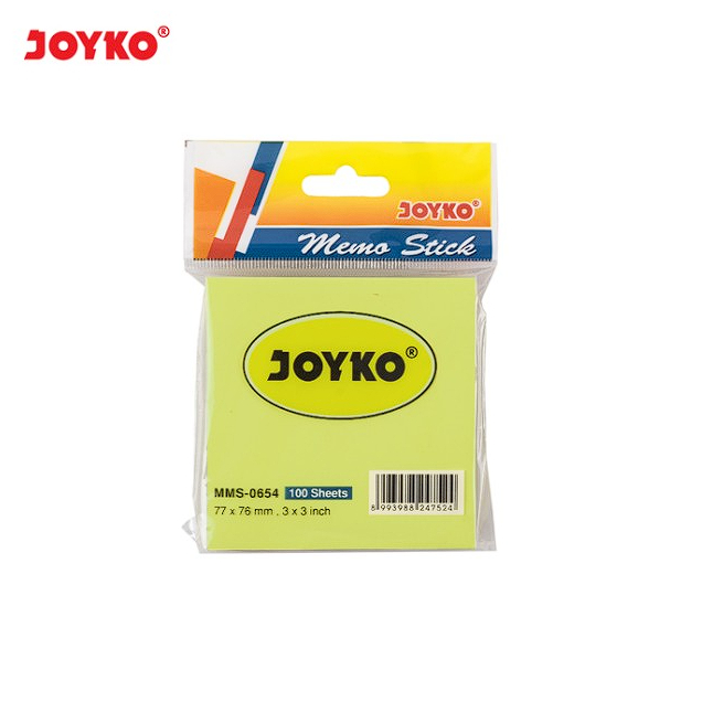 

KERTAS MEMO STICK STICKY NOTE MEREK JOYKO MMS 0654 1 PAK