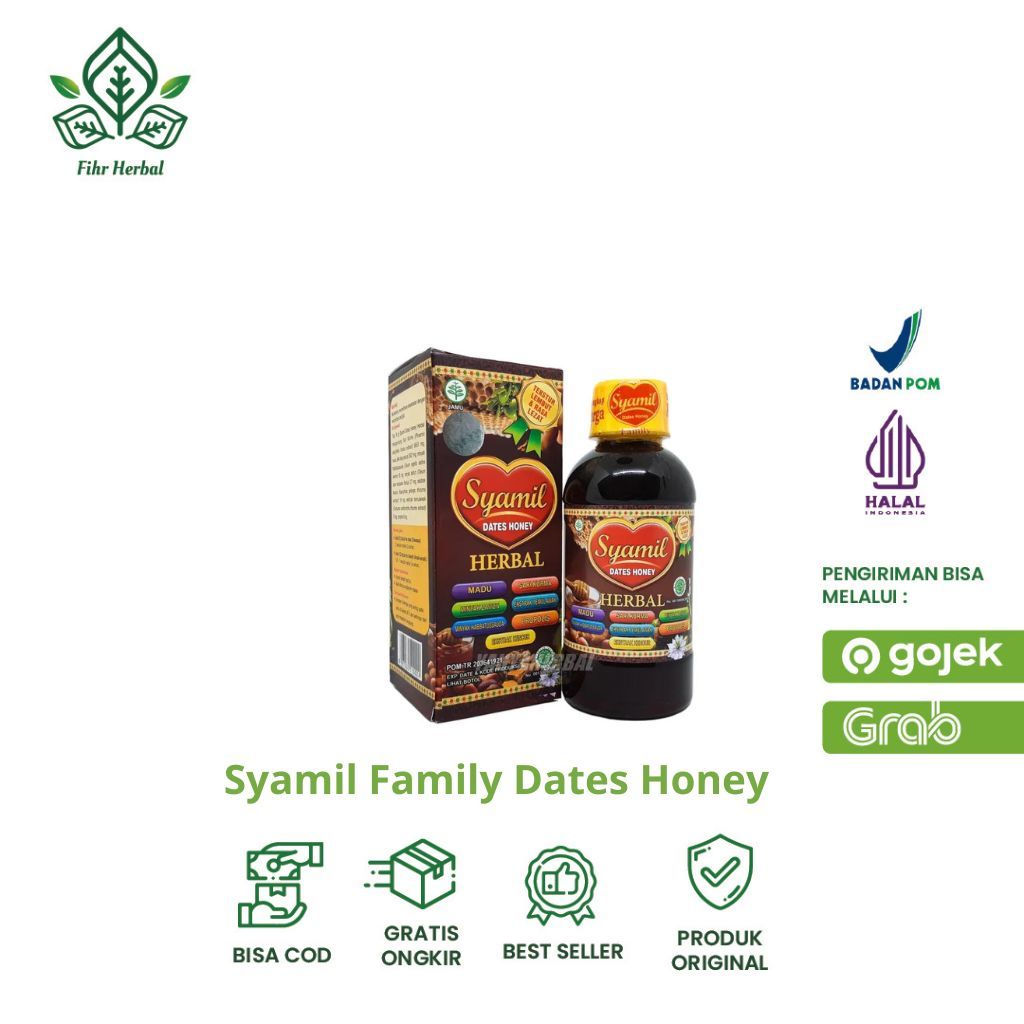 

Madu Syamil Family Dates Honey - Madu Syamil Keluarga 200ml