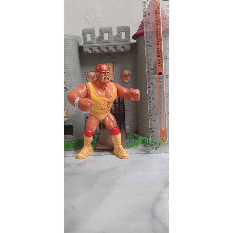 Figure Hulk Hogan Rare Hasbro WWF WWE Wrestling 1990 Retro