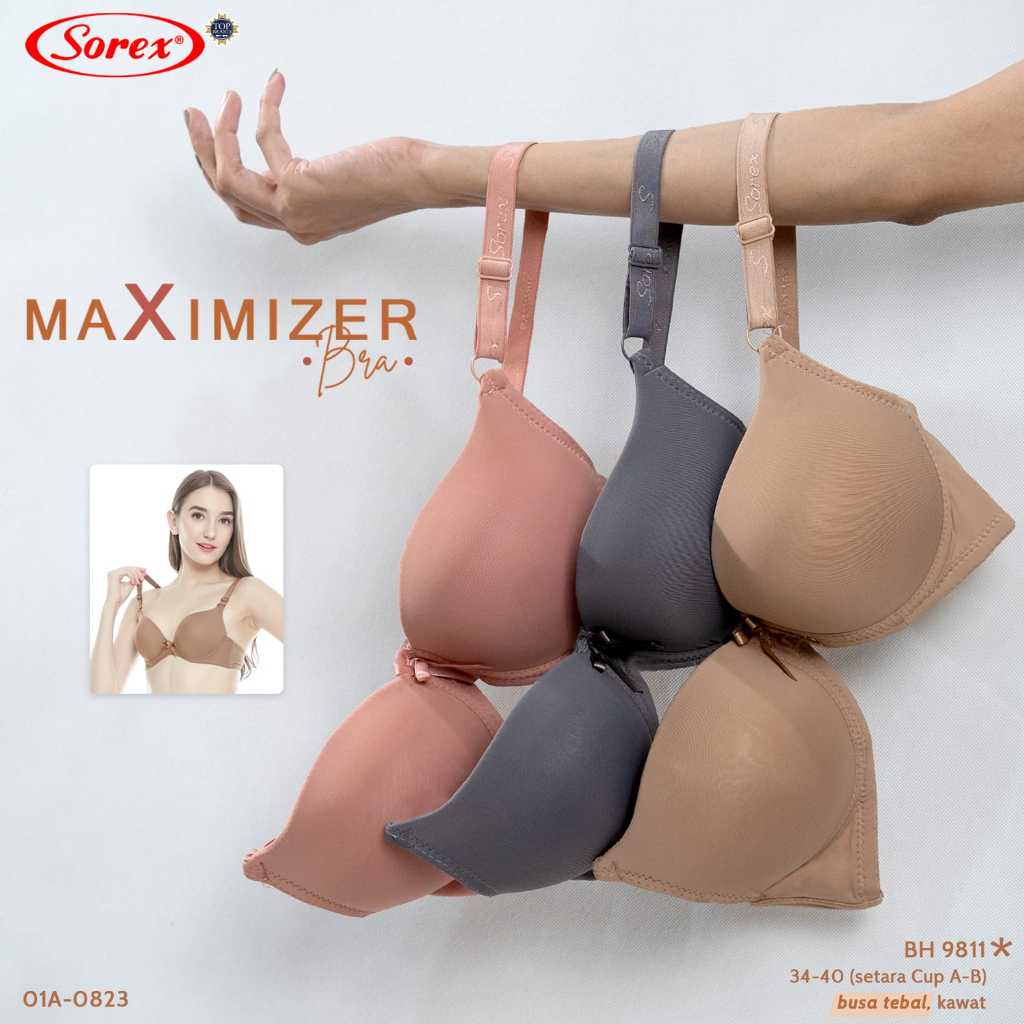 Sorex Bra Kawat Busa Tebal Maximizer 9811
