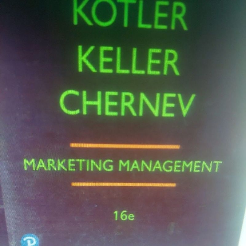 

marketing management 16e
