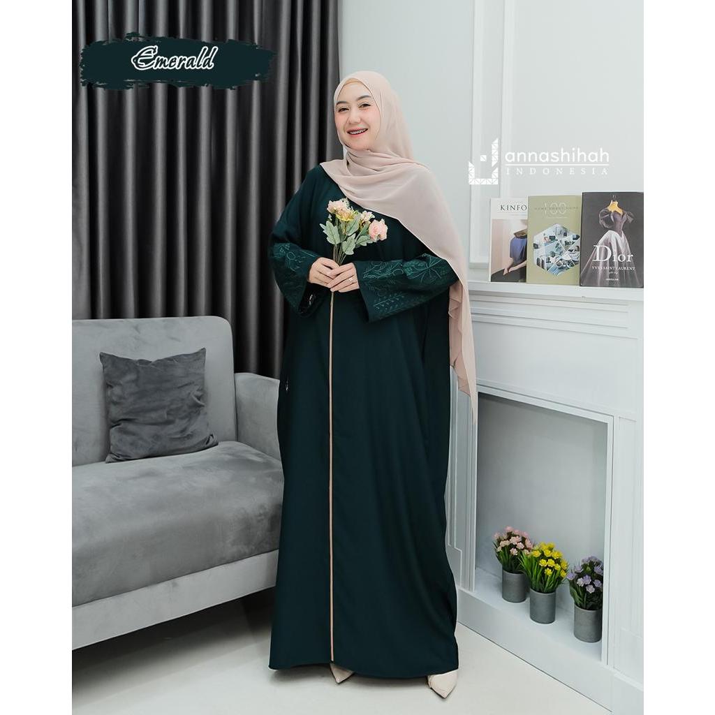 lok GAMIS KAFTAN ANNA ORINAL ANNASIHAH syari syafa premium yoris fluid hquality lebaran majelis