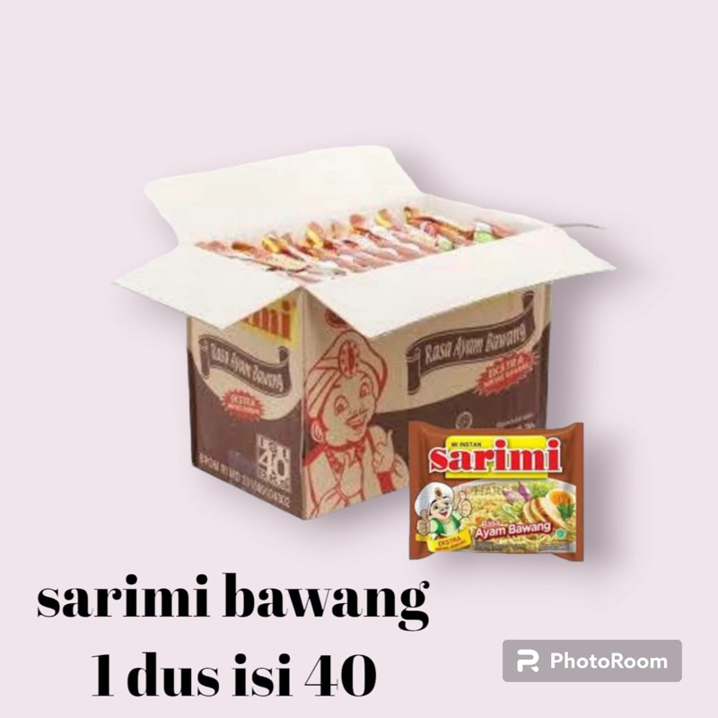 

Sarimi Bawang 1 dus isi 40