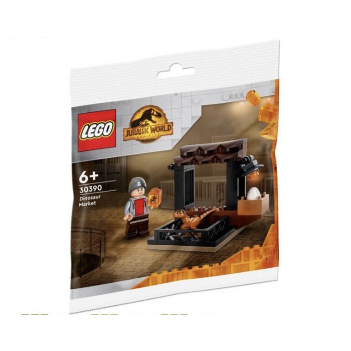 LEGO 30390 Polybag Jurassic World Dinosaur Market Dinosaurus