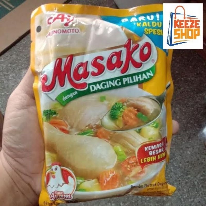 

AJINOMOTO MASAKO AYAM/SAPI 250gr dan 100gr TERLARIS