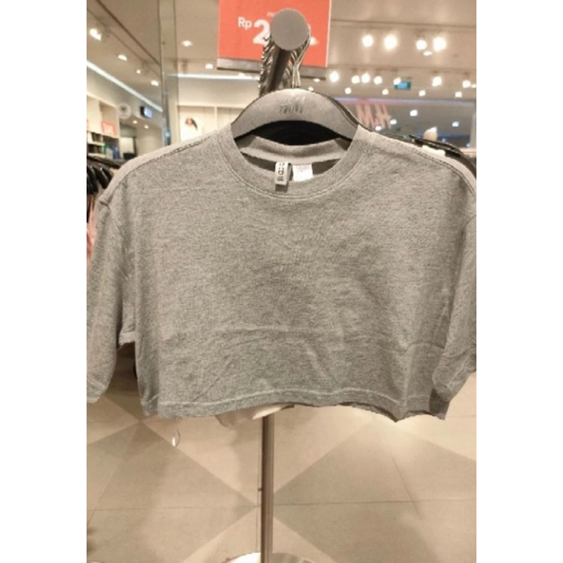 Kaos Crop top H&M
