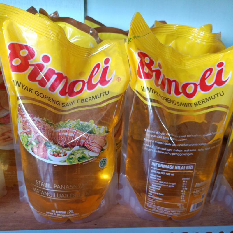 

MINYAK GORENG BIMOLI 2 LITER ( FREE BUBBLE WRAP)