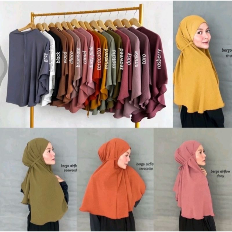 BERGO MARYAM (M) KRINGKEL PREMIUM/KERUDUNG MARYAM  ORI RAHMAT SANJAYA