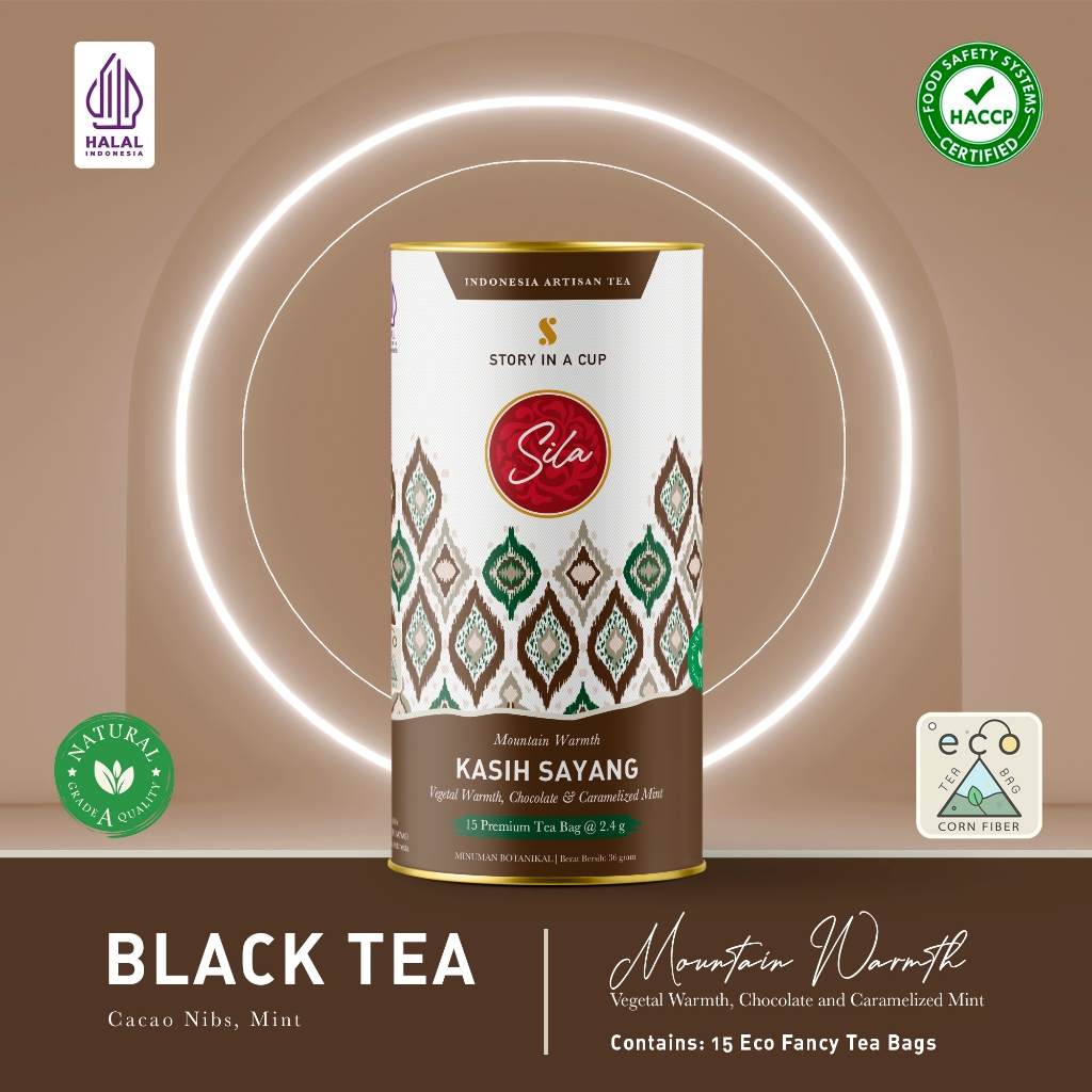 

Sila Artisan Tea | Kasih Sayang | Canister | Teh Premium | Black Tea