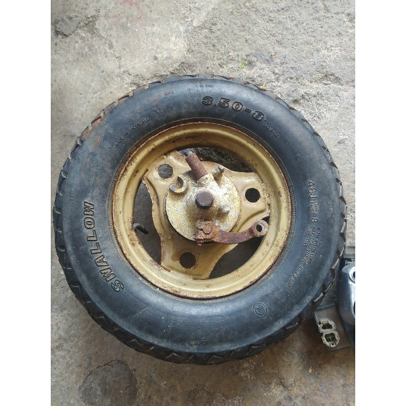 velg depan matic sanex qingqi mocin ring 8