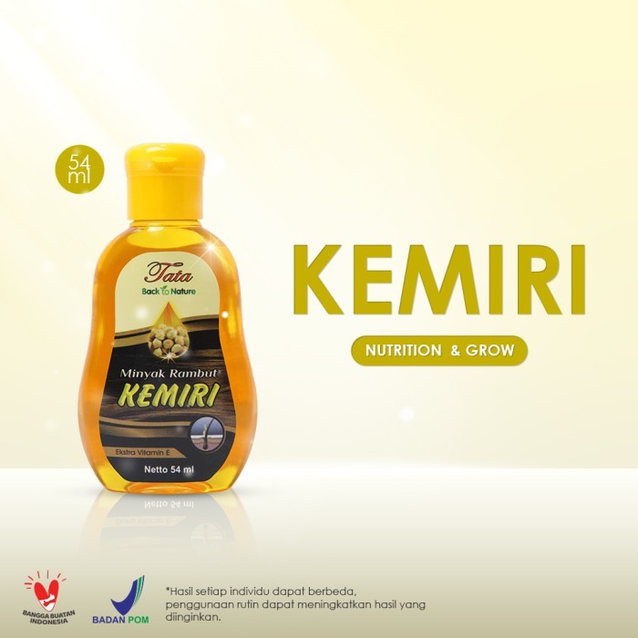 TATA Minyak Rambut Kemiri - Minyak Kemiri