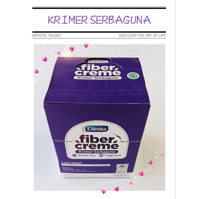 

Fiber Creme Krimer Serbaguna 1 Kotak