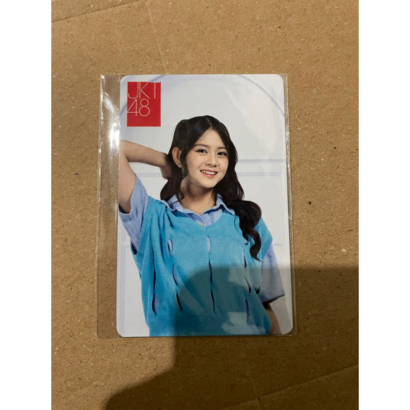 POTOCARD CHRISTY JKT48 J TRUST BANK