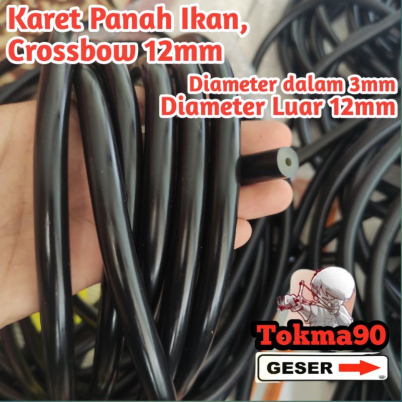 Discount Today Karet Panah Ikan Crossbow 12mm buruan