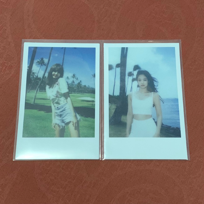 PHOTOCARD BLACKPINK SUMMER DIARY IN HAWAII 2019 LISA JENNIE