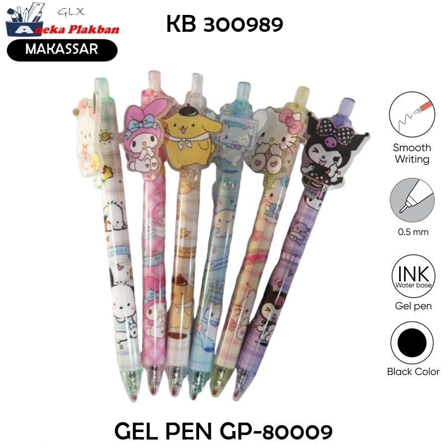 

[PCS] GEL PEN GP-80009 KUROMI LUCU