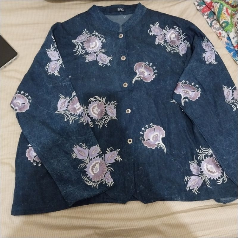 EMBROIDERY DUNGAREE JACKET