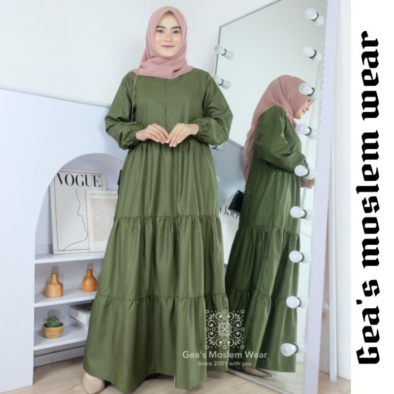 GAMIS CANDA SUSUN 3 REMPEL JUMBO TERLARIS