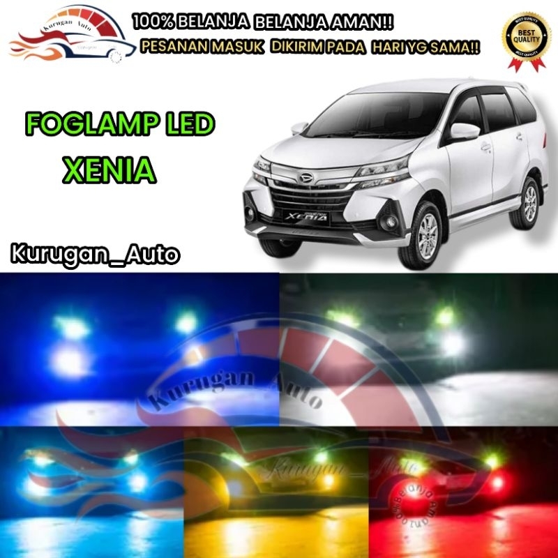 Foglamp Led XENIA NEW 3 Warna 2 Warna