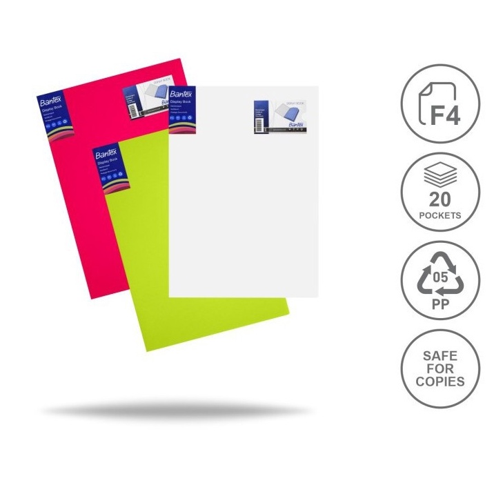 

Special Edition Bantex Clear Holder Polos Size Folio F4 BGS